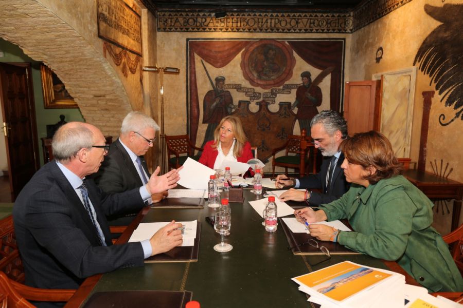 Imagen de la noticia El Ayuntamiento y AEHCOS abordan acciones conjunt…