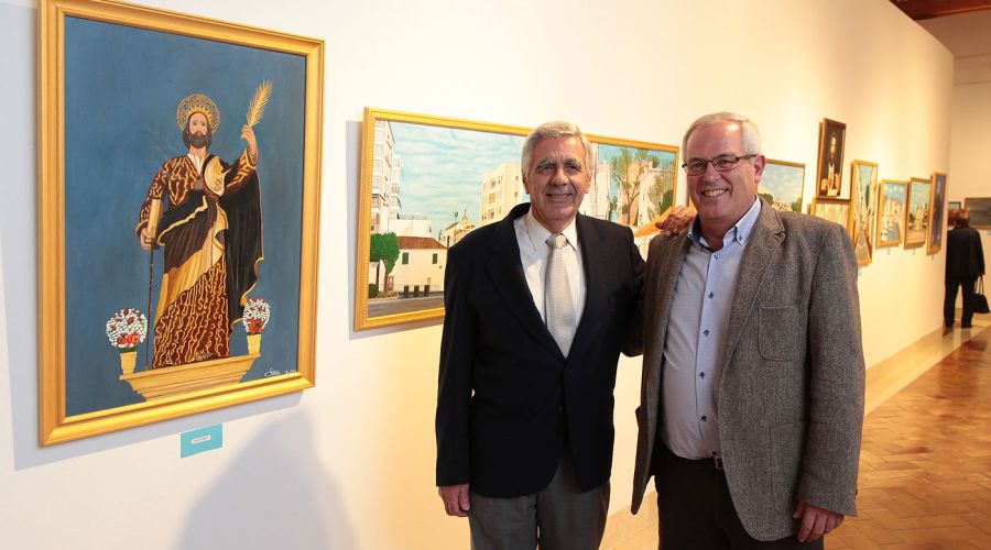 Inaugurada la exposición de pintura de Manuel Espada en el Centro Cultural Cortijo Miraflores