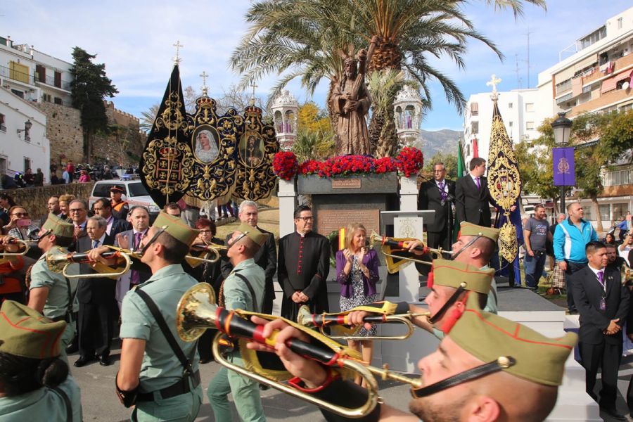 Imagen de la noticia La alcaldesa destaca que la estatua del Nazareno…