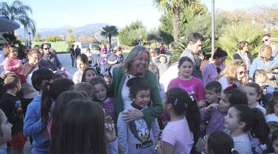 El Polideportivo de San Pedro ha sido escenario de una fiesta infantil