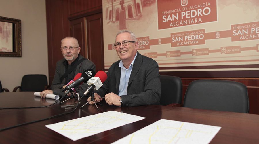 La Tenencia de Alcaldía de San Pedro Alcántara reordena el tráfico en el Centro durante las obras de la Avenida de Andalucía y calle Marqués del Duero