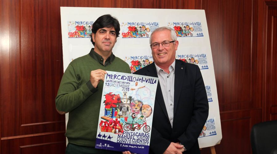 Una treintena de comercios locales participará este sábado en el XXXI Mercadillo de la Villa de San Pedro