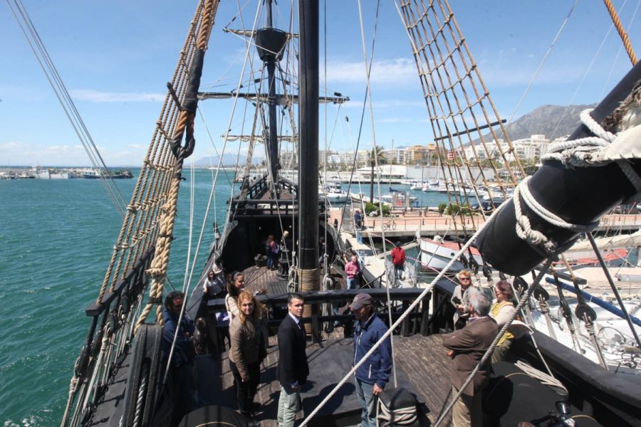 Imagen de la noticia La Nao Victoria recala en Marbella desde hoy hast…