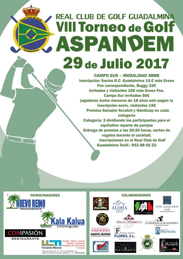 Imagen de la noticia El VIII Torneo de Golf Guadalmina a beneficio de…