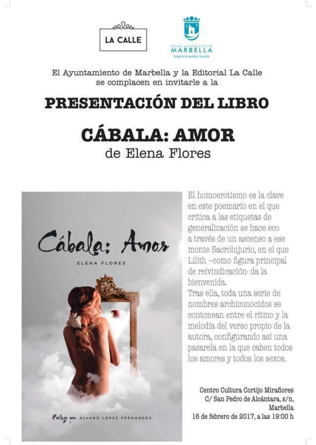 Imagen de la noticia Presentación del libro ‘Cábala: Amor’ de Elena Fl…