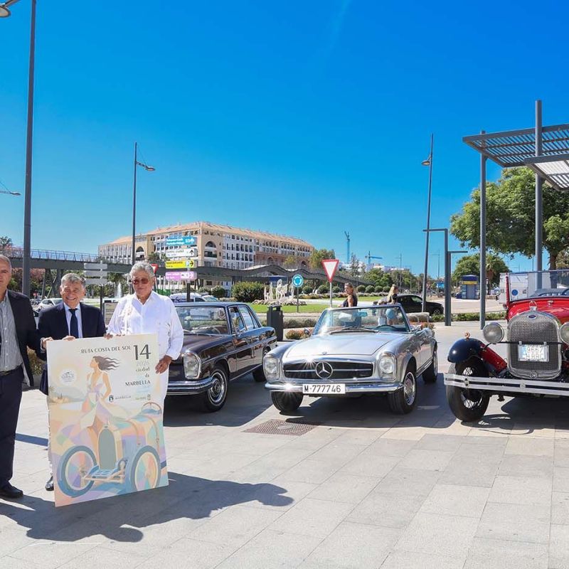 La XIV Exposición de Vehículos Antiguos ‘Ciudad de Marbella’ reunirá este fin de semana en San Pedro Alcántara 45 joyas del motor procedentes de distintos puntos de España