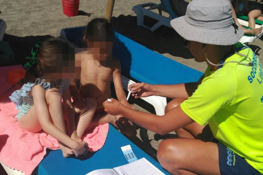 Imagen de la noticia El Ayuntamiento realiza a pie de playa un servici…