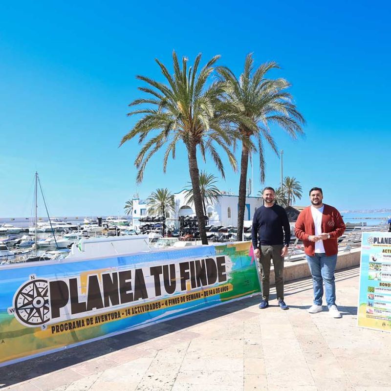 El Ayuntamiento oferta 14 actividades para esta primavera dentro del nuevo programa de ocio gratuito y saludable para jóvenes ‘Planea tu Finde’