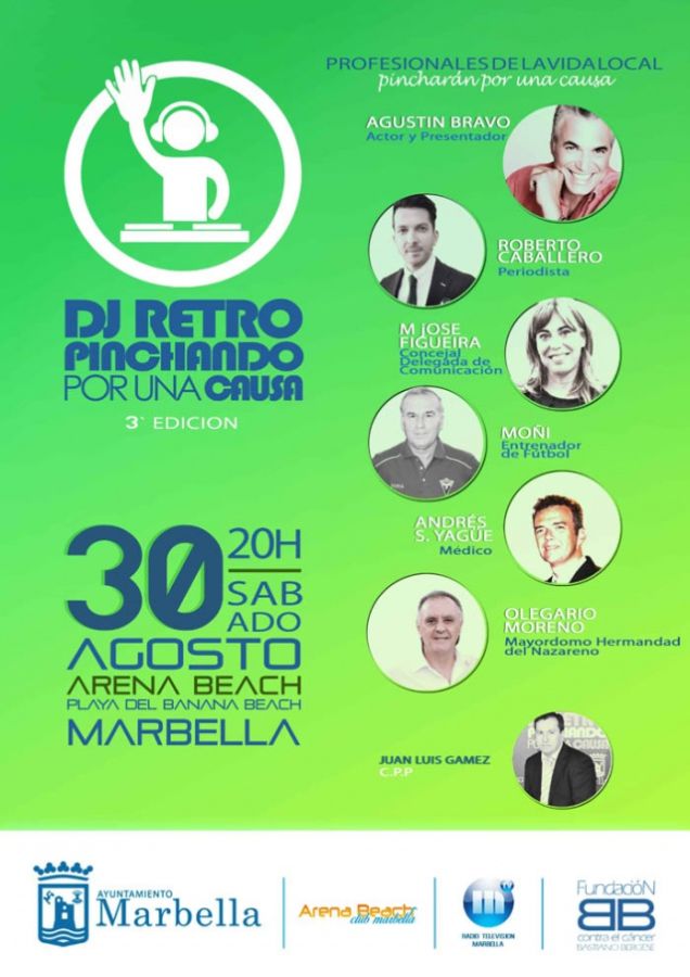 Imagen de la noticia El evento ‘DJ Retro, pinchando por una causa’ cel…
