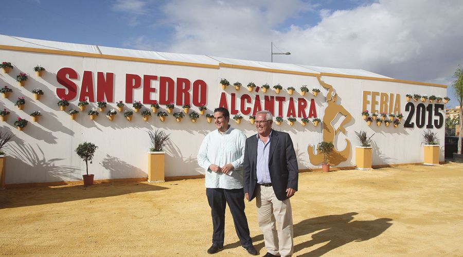 La Feria de San Pedro Alcántara arranca esta noche con un recinto más amplio y seguro