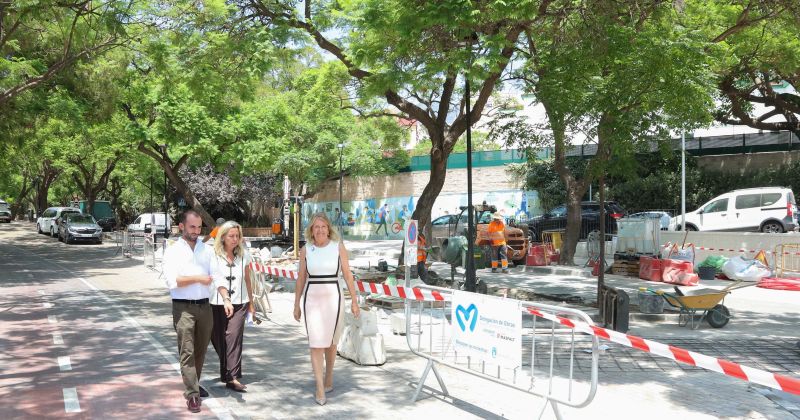 Marbella habilita una nueva bolsa de aparcamiento con un centenar de plazas en la avenida Maíz Viñals que dará servicio a Santa Marta, Pilar Miraflor…