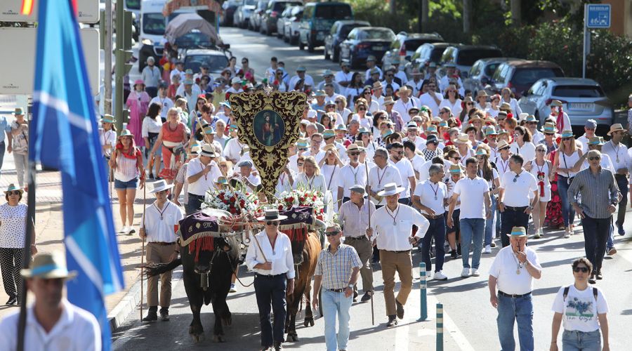 Marbella se reencuentra con la popular Romería de San Bernabé, acto previo a las fiestas patronales que comenzarán el 7 de junio