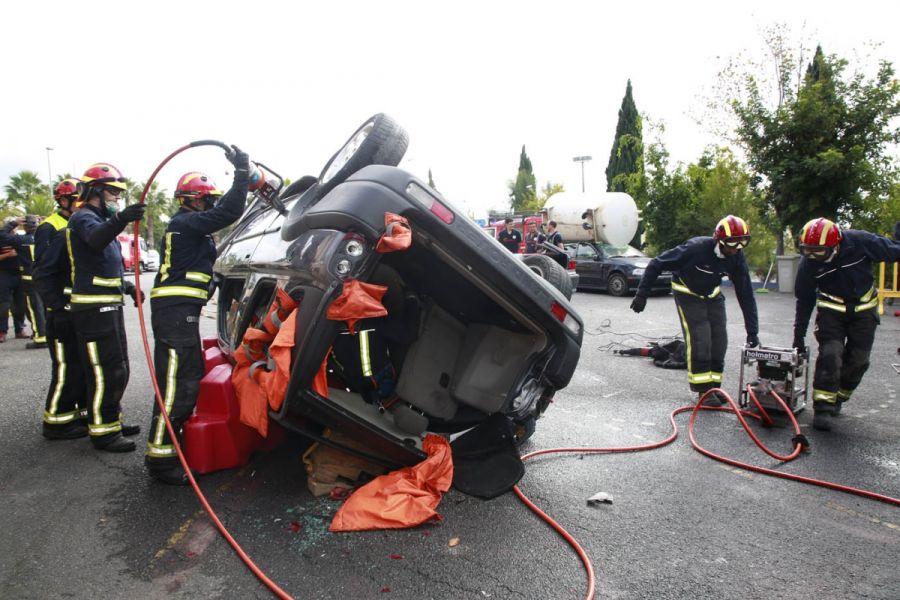 Imagen de la noticia Bomberos organiza una jornada de simulación de re…