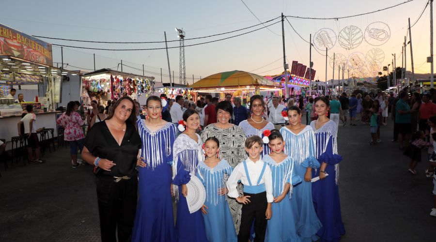 Nueva Andalucía da la bienvenida a su Feria y Fiestas en el recinto ferial de La Caridad por segundo año consecutivo