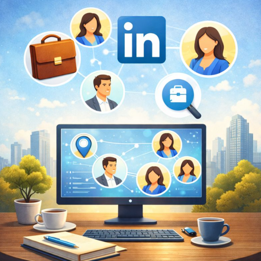 LinkedIn: red de contactos y mercado oculto de empleo
