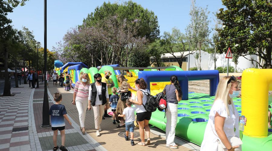 Cerca de 15.000 personas disfrutan este fin de semana del Parque Mágico de La Represa en el marco de los actos en honor a San Bernabé