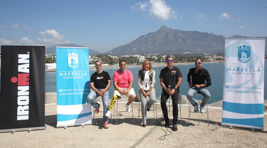 Marbella celebra este domingo su primera edición del Ironman 70.3, “una prueba que reforzará la imagen de la ciudad en el mundo”
