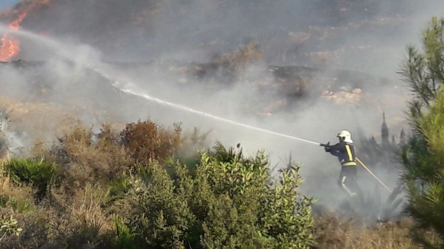 Imagen de la noticia Efectivos del Cuerpo de Bomberos participan en la…