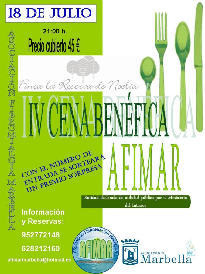 Imagen de la noticia El Ayuntamiento respalda la IV Cena Benéfica de A…
