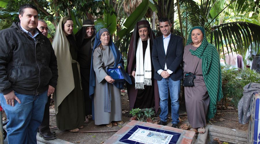 Homenaje a la Academia de Baile de las Hermanas Maldonado por su tradicional belén viviente