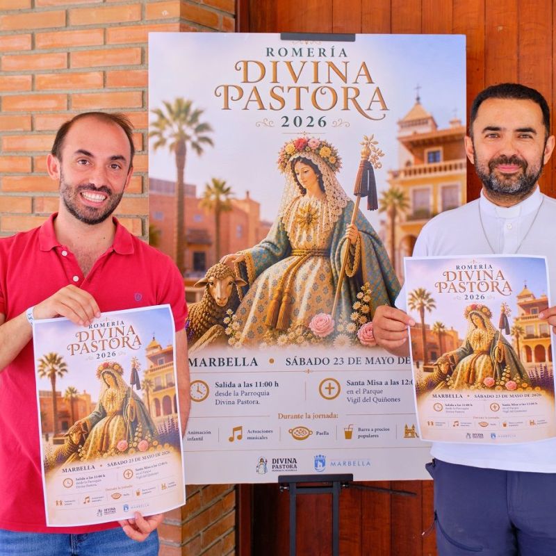El Ayuntamiento colabora en la Romería de Divina Pastora, que tendrá lugar el 23 de mayo en el parque Vigil de Quiñones