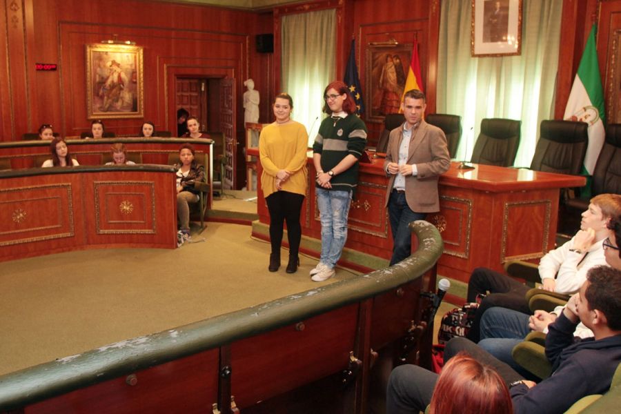 Imagen de la noticia Un grupo de estudiantes irlandeses de intercambio…