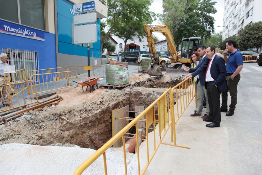 Imagen de la noticia Ayuntamiento y Junta renuevan la red de saneamien…