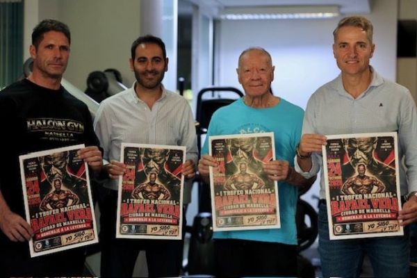 Marbella acogerá este sábado el I Trofeo Nacional Rafael Vera, que reunirá a alrededor de 60 culturistas de toda España