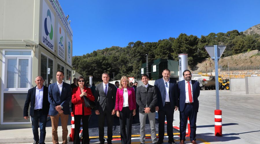 El Ayuntamiento y la Mancomunidad ponen en funcionamiento el nuevo Centro Ambiental de Marbella, que prevé recibir 200.000 toneladas al año de residuos de construcción y poda