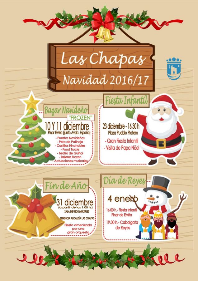 Imagen de la noticia El Bazar Navideño de Las Chapas previsto para est…