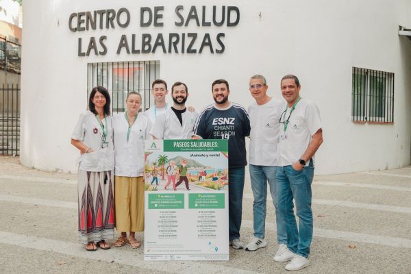 El Ayuntamiento apoya el programa de los ‘Paseos Saludables’, impulsada por los centros de salud de la ciudad y que llegará por primera vez a San Pedro Alcántara