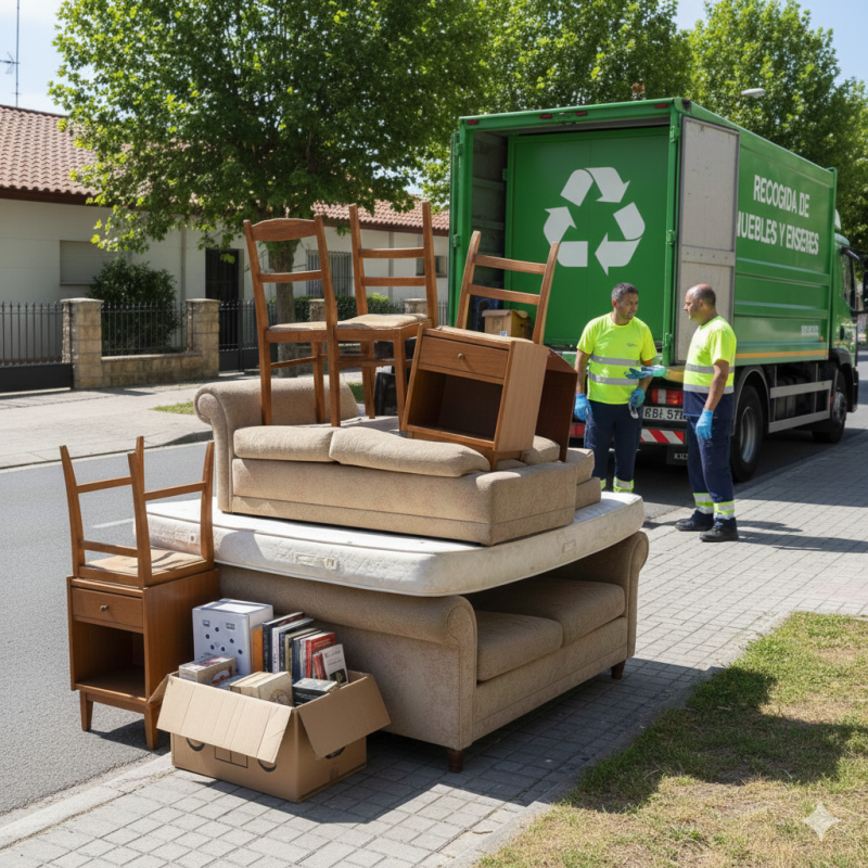 Recogida de muebles y enseres