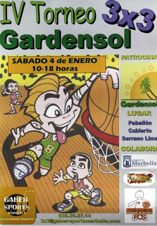 Imagen de la noticia El IV Torneo 3X3 Gardensol de Baloncesto se dispu…