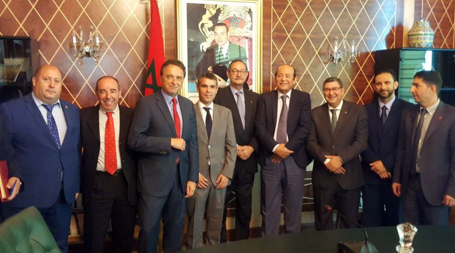 Marbella, Ojén, Vélez-Málaga y Torremolinos presentan al Senado marroquí una propuesta para compartir promoción cultural y turística
