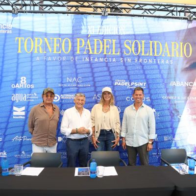 El Ayuntamiento la XI edición del Torneo Benéfico de Pádel de Nueva Alcántara Club a beneficio de la ONG Infancia Sin Fronteras, que se celebrará del 7 al 9 de agosto