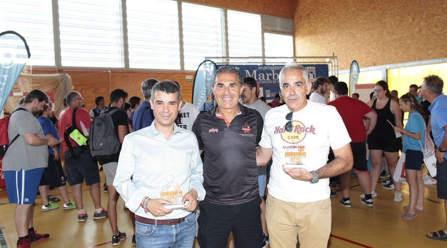 El alcalde asiste a la clausura del X Clinic Internacional de Baloncesto de la Fundación Cesare Scariolo