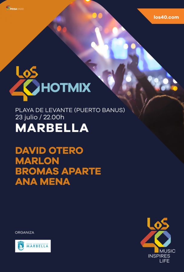Imagen de la noticia La gira nacional de Los 40 Principales Hot Mix ll…