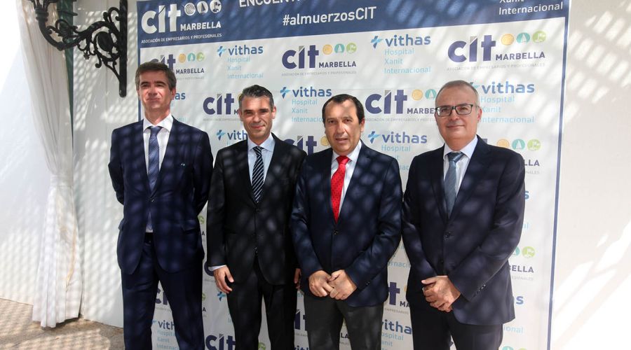 José Bernal en los Almuerzos del CIT: “Ahora nos encontramos en una posición mejor que hace un año para afrontar los desafíos turísticos de Marbella”