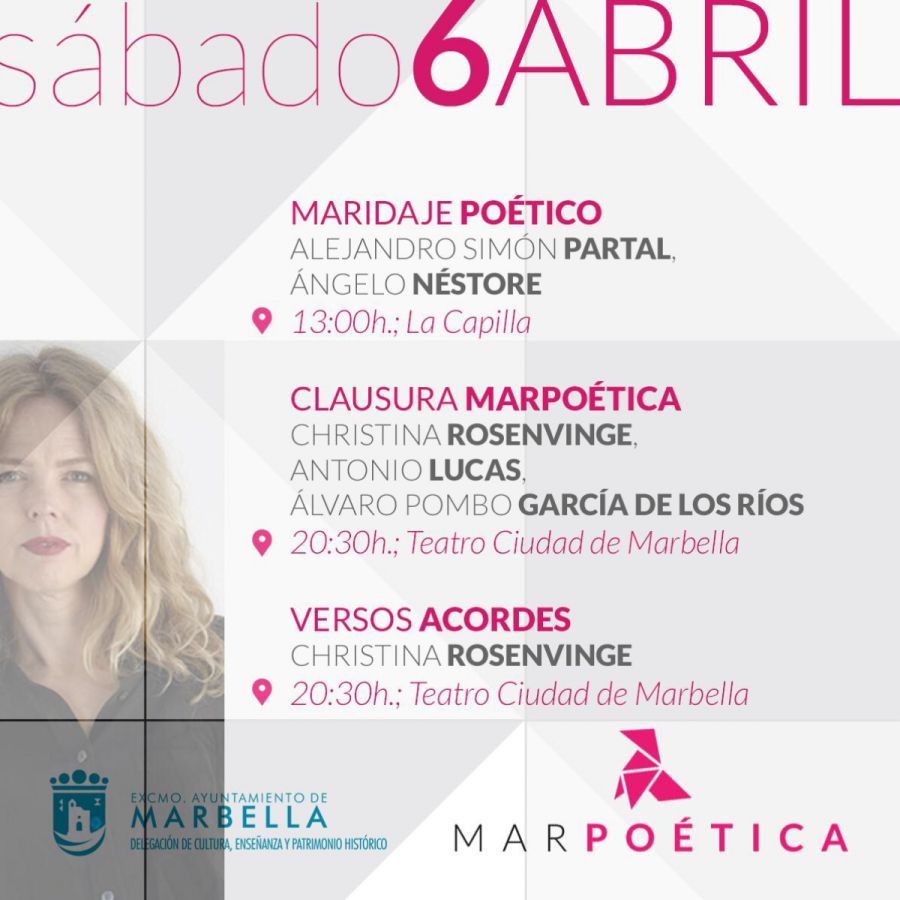 Imagen de la noticia Christina Rosenvinge y Álvaro Pombo pondrán mañan…