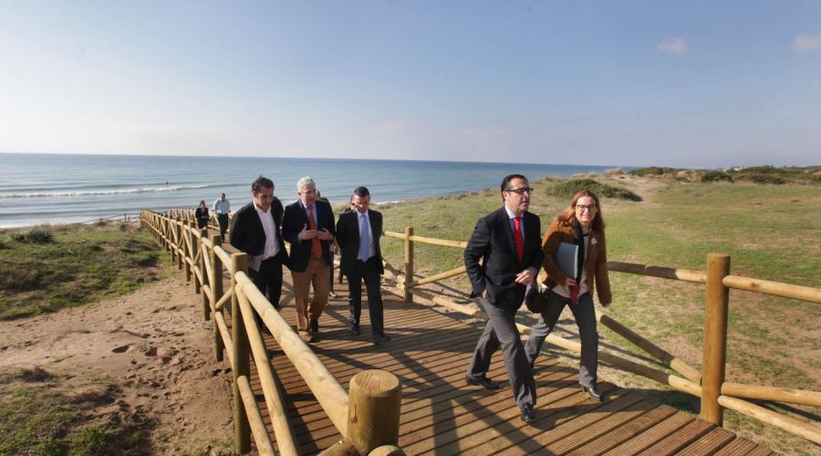 Los trabajos de protección de las Dunas de Artola toman impulso y está previsto que concluyan a finales de noviembre