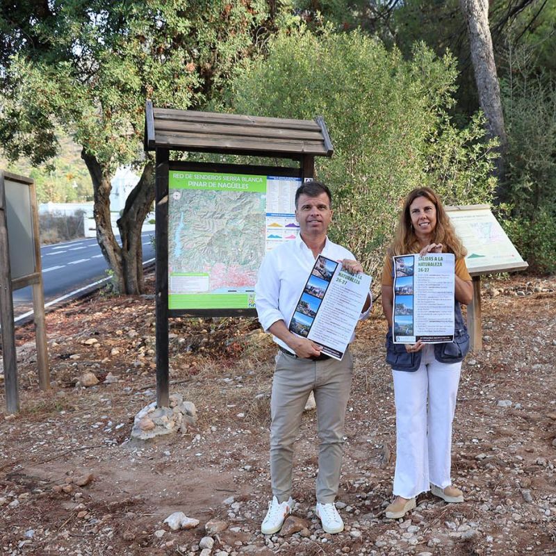 El Ayuntamiento ofrecerá diez rutas desde el 26 de octubre al 9 de mayo para conocer el patrimonio paisajístico e histórico de Marbella dentro del programa ‘Salidas a la Naturaleza’