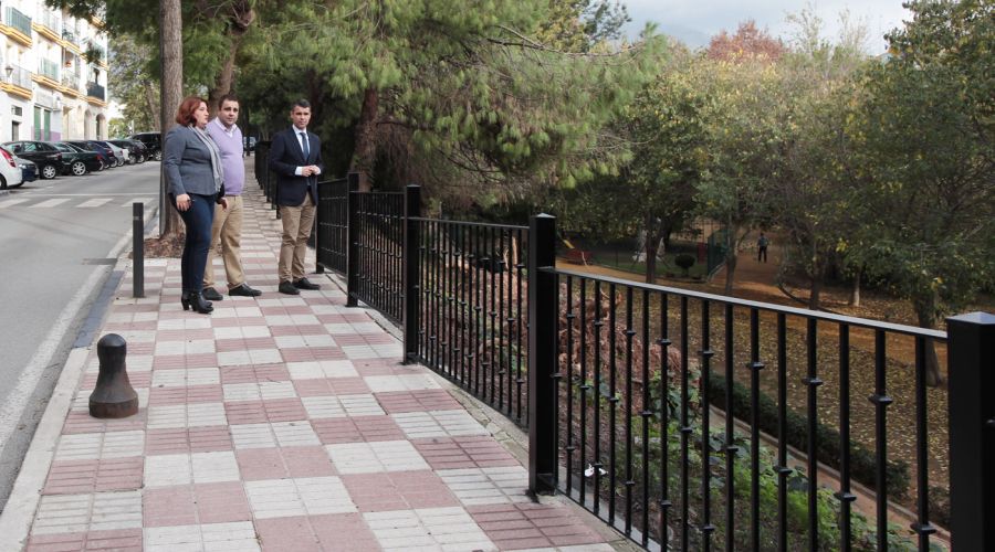 El alcalde destaca la apuesta del Equipo de Gobierno por poner en valor el Parque de La Represa “que se potenciará como lugar de encuentro”