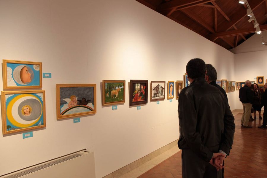Imagen de la noticia Inaugurada la exposición de pintura de Manuel Esp…