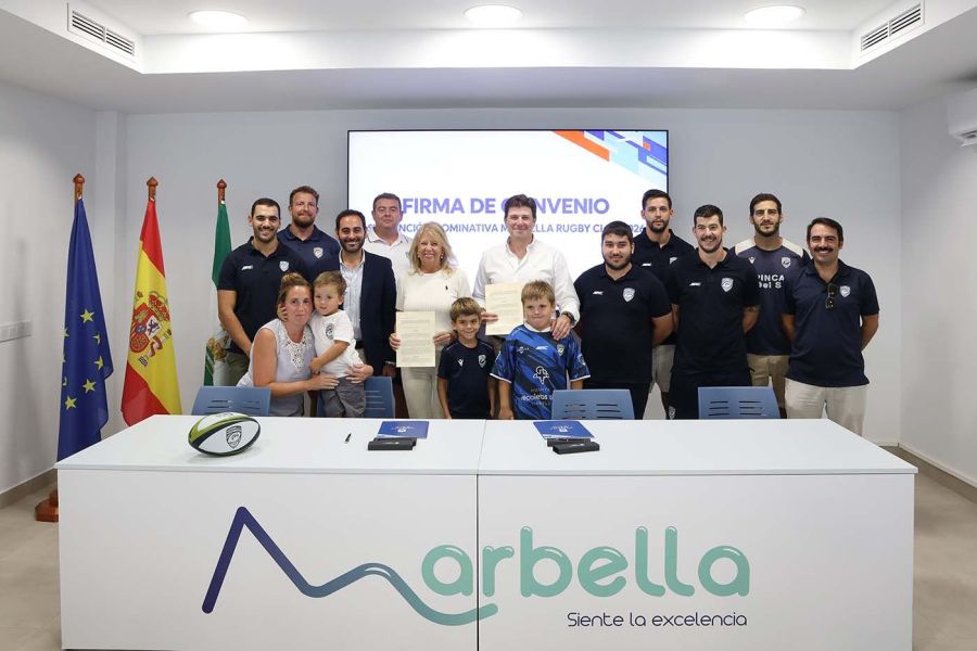 Imagen de la noticia El Ayuntamiento renueva su apoyo al Marbella Rugb…