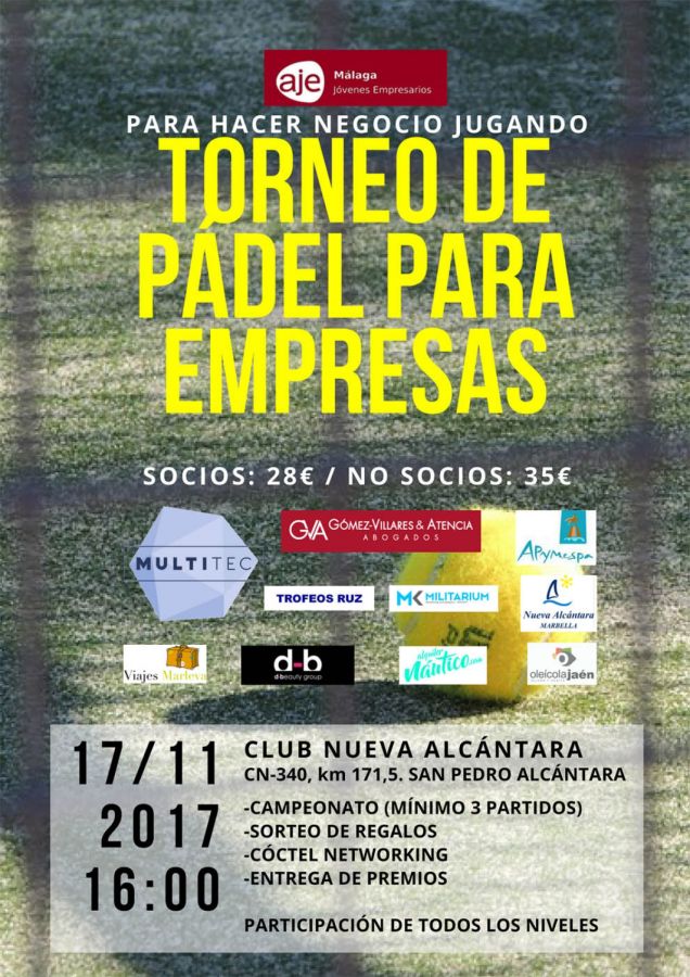 Imagen de la noticia San Pedro Alcántara acoge este viernes un torneo…