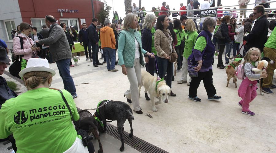 La Triple A celebra su tercer paseo solidario en Plaza del Mar
