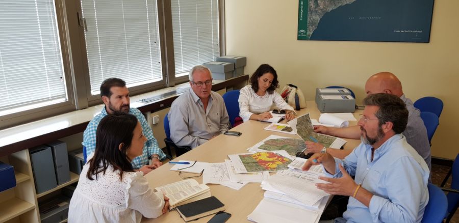 Imagen de la noticia Rafael Piña visita la delegación de Medio Ambient…