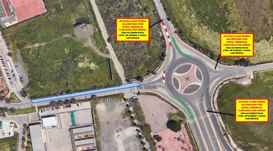 San Pedro Alcántara sumará 23.000 metros cuadrados de viales y 337 plazas de aparcamiento en la zona este con la urbanización de terrenos junto a la céntrica avenida Oriental
