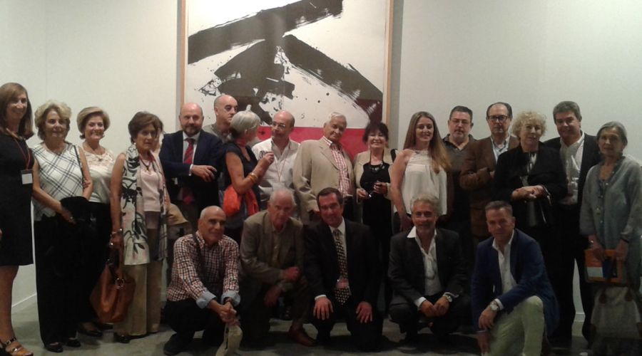 El Museo del Grabado Español Contemporáneo inaugura su expositor en la Feria Internacional de Arte ESTAMPA 2015