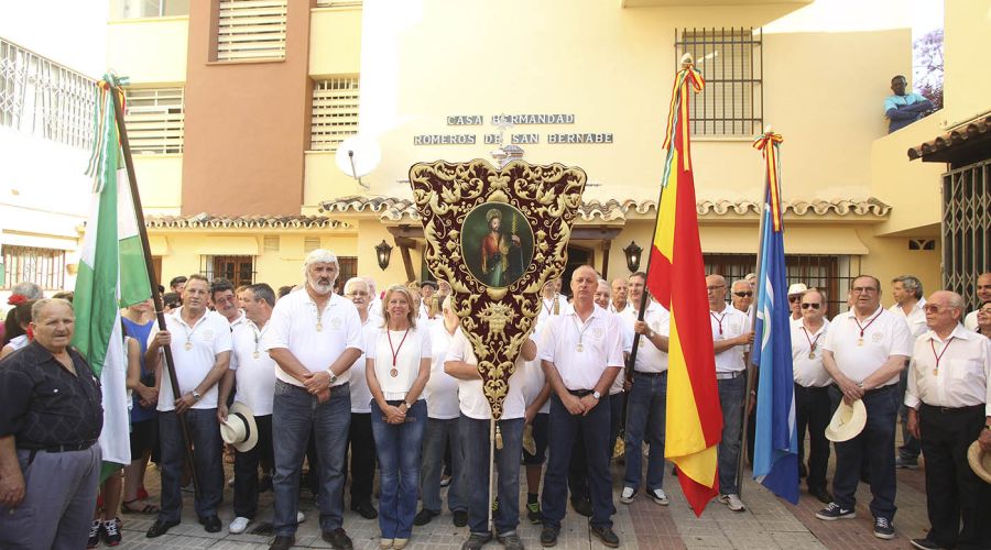 Ángeles Muñoz asiste a la Romería de San Bernabé